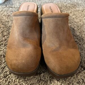 Torrid Brown Suede Mules